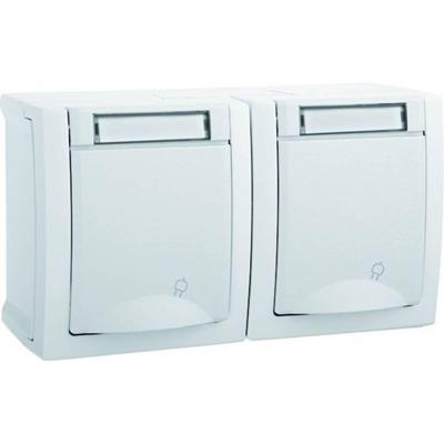 HHG 90591188-DE Inzetstuk Wandcontactdoos Meerdere kleuren 1 stuk(s)