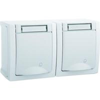 HHG 90591188-DE Inzetstuk Wandcontactdoos Meerdere kleuren 1 stuk(s) - thumbnail