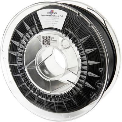 Spectrum Filaments 81449 FlameGuard PLA Filament PLA kunststof Vlamvertragend, Hittebestendig 1.75 mm 1000 g Zwart 1 stuk(s)