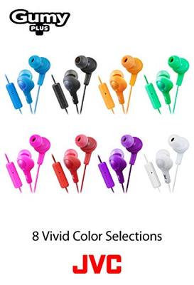 JVC HAFR6A Gumy Plus Hoofdtelefoon (Blauw)