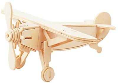 Eureka Gepetto&apos;s workshop houten bouwpakket 3d - vliegtuig