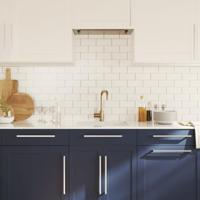 Handvatten 20 st 320 mm roestvrij staal zilverkleurig - thumbnail