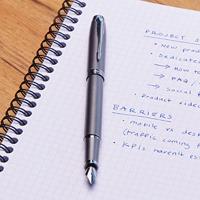 Rollerpen Parker IM Monochrome bronze fijn - thumbnail