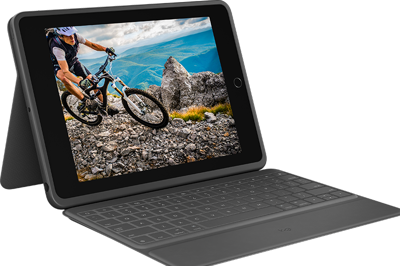 Logitech Rugged Folio toetsenbord voor mobiel apparaat AZERTY Frans Grafiet USB Type-C Logitech Rugged Folio toetsenbord voor mobiel apparaat AZERTY Frans Grafiet USB Type-C