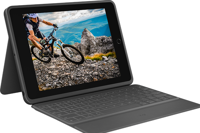 Logitech Rugged Folio toetsenbord voor mobiel apparaat AZERTY Frans Grafiet USB Type-C - thumbnail