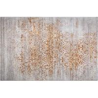 Zuiver Vloerkleed 'Magic' 200 x 290cm, kleur Grijs/Oranje - thumbnail