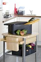 Curver style opbergmand 6l antraciet - thumbnail