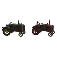 Decoratieve figuren Home ESPRIT Rood Groen Vintage 17 x 10 x 11 cm (2 Stuks) - thumbnail