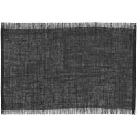 Placemat Emory - zwart - 45x30 cm (1 stuk) - thumbnail