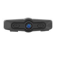 Albrecht 15540 headphones/headset Wireless Helmet Calls/Music Bluetooth Black - thumbnail