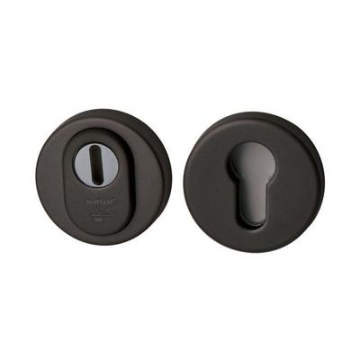 Hardbrass Nika SKG3 veiligheidsrozetten met kerntrekbeveiliging - zwart