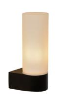 Lucide JESSE - Wandlamp Badkamer - 1xG9 - IP44 - Zwart - thumbnail