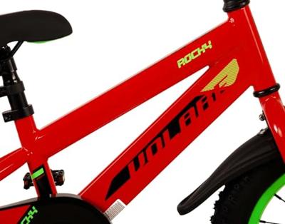 Volare rocky kinderfiets - jongens - 14 inch - rood