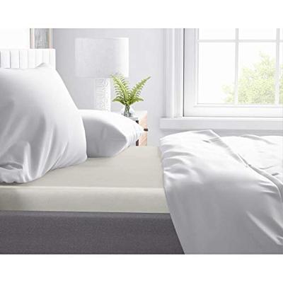 Primaviera Deluxe Topper Satijn Hoeslaken Creme 140 x 200