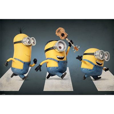 Minions Walking Abbey Road Poster 91.5x61cm