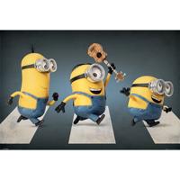 Minions Walking Abbey Road Poster 91.5x61cm - thumbnail