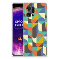 OPPO Find X5 | TPU bumper | Funky Retro - thumbnail