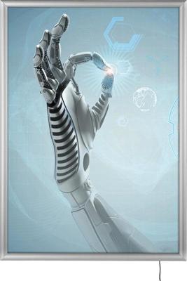 LED Klik-lijst 21x29.7 cm ALU-klappr. A4 LED Klik-lijst 21x29.7 cm ALU-klappr. A4