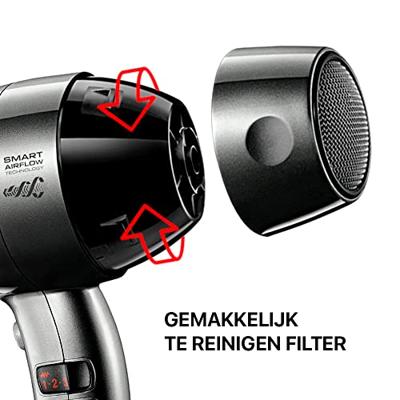 Valera Professional Swiss Silent Jet 8600 Ionic Rotocord Föhn 2400W 1Stuks