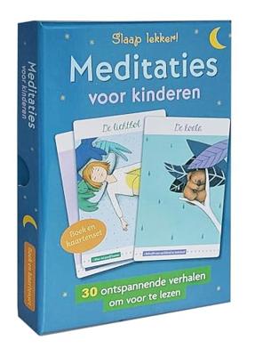 Boek en kaartendeck meditaties voor kinderen voor rust en ontspanning