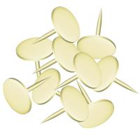 Alco AL-133A Punaises Garant Messing 120 Stuks In Doos - thumbnail