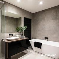 Set van 6 Pisa - LED Inbouwspots - Armatuur - Diameter 85mm - GU10 Fitting incl. lamphouder - Rond - IP65 voor badkamer en buiten - RVS - thumbnail