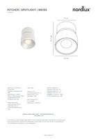 Nordlux Witte spotPitcher richtbaar - 2310400101 - thumbnail