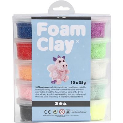 Foam Clay Creativ company - creativ company - parelfoamklei 10 stuks
