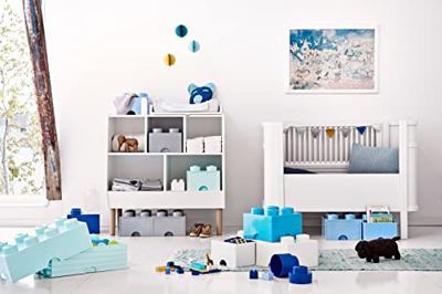 Room Copenhagen LEGO Storage Brick 8 Azuurblauw opbergdoos Room Copenhagen LEGO Storage Brick 8 Azuurblauw opbergdoos