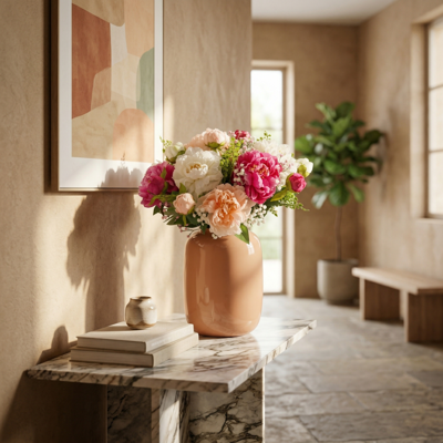 Kunstboeket Francisca Santander 50 cm