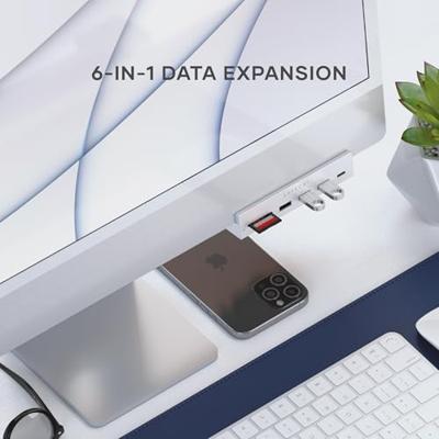 Satechi USB-C Clamp hub iMac 24" - Silver