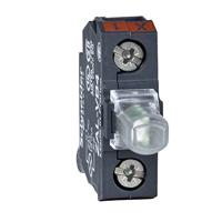 Schneider Electric ZALVG1 Hulpschakelaarblok voor opbouwbehuizing, wit, Integral LED, 48-120V Verdeelkastaccessoire 1 stuk(s) - thumbnail