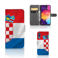 Samsung Galaxy A50 Bookstyle Case Kroatië - thumbnail