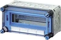 Hensel 2000611 Mi 1115 Kleine verdeelkast Opbouw (op muur) Aantal groepen: 12 Aantal rijen: 1 Inhoud: 1 stuk(s) - thumbnail
