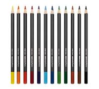 Eberhard Faber EF-516112 Kleurpotloden Metaaletui 12 Stuks - thumbnail