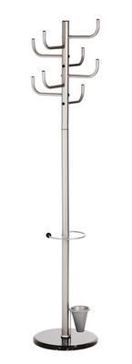 ALCO Staande kapstok 2802 2802 Aantal haken: 8 (Ø x h) 40 cm x 172 cm Metaal (poedercoating) Zilver 1 stuk(s) ALCO Staande kapstok 2802 2802 Aantal haken: 8 (Ø x h) 40 cm x 172 cm Metaal (poedercoating) Zilver 1 stuk(s)