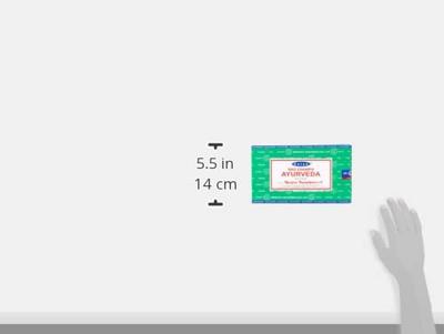 Satya Nag Champa Ayurveda Wierook Doos 12 Pakjes 15 Gram