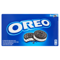 Oreo Mini Ice Cream with Oreo Cookie Pieces 6 x 204 g bij Jumbo - thumbnail