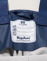 Playshoes regenbroek verstelbaar Stippen Blauw-140 - thumbnail