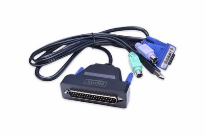 Digitus DS-72210-1GE KVM-console 1 poort VGA 1280 x 1024 Pixel