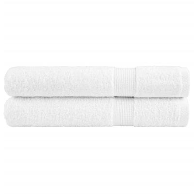 VidaXL Handdoeken solund 2 st 600 g/m² 100x200 cm wit VidaXL Handdoeken solund 2 st 600 g/m² 100x200 cm wit