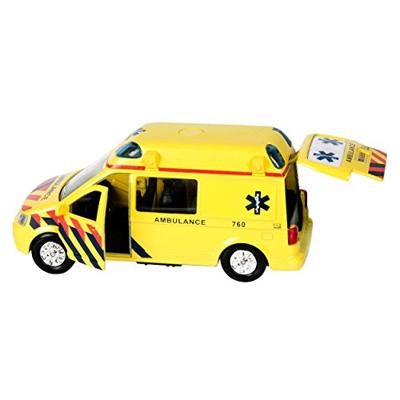 Kids Globe Traffic ambulance met licht en geluid