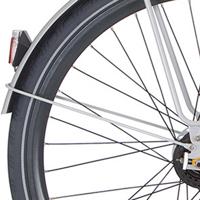 Cortina spatbordstang achter 28 speed ice ball white - thumbnail