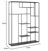 Light & Living Wandrek 'Talara', antiek zwart - thumbnail