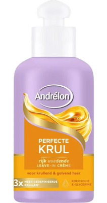 Andrelon Leave-in Haarcrème Perfecte Krul Voedend Andrelon Leave-in Haarcrème Perfecte Krul Voedend