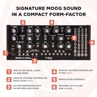 Moog Mother-32 semi-modulaire analoge synthesizer Eurorack - thumbnail