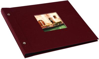 Goldbuch Goldbuch Bella Vista - Album - Bordeaux x 1 26972 Fotoalbum (b x h) 30 cm x 25 cm Rood 40 bladzijden