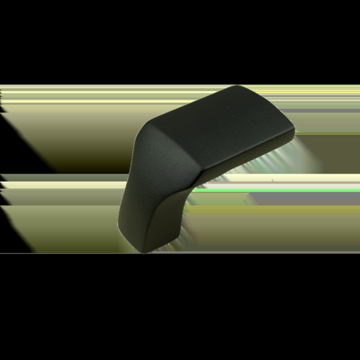 KNOP LOS 144 VARO ZWART 739651
