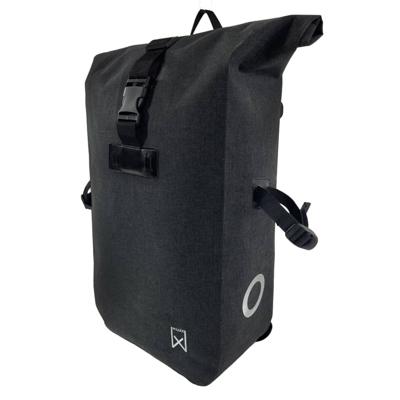 Willex waterdicht enkele fietstas (Kleur: grijs) Willex waterdicht enkele fietstas (Kleur: grijs)