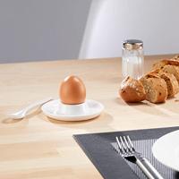 Westmark Eierlepels 14.5 cm 6 Stuks Wit - thumbnail